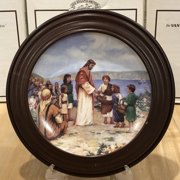 5-Walter Rane Collector series 1990-91 "Blessed Are The Children"Plates Numbered - Picture 8 of 15